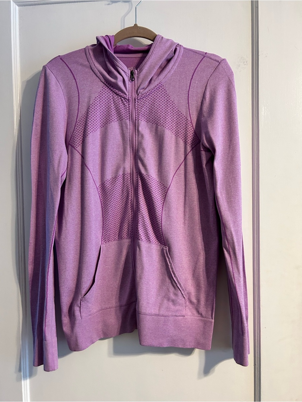 Zella Lilac Full-Zip Hooded Performance Jacket
